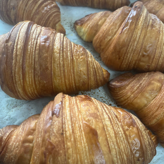 Pile of Buttery Croissants