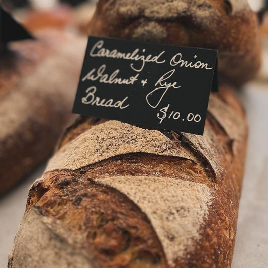 Caramelised onion and walnut loaf