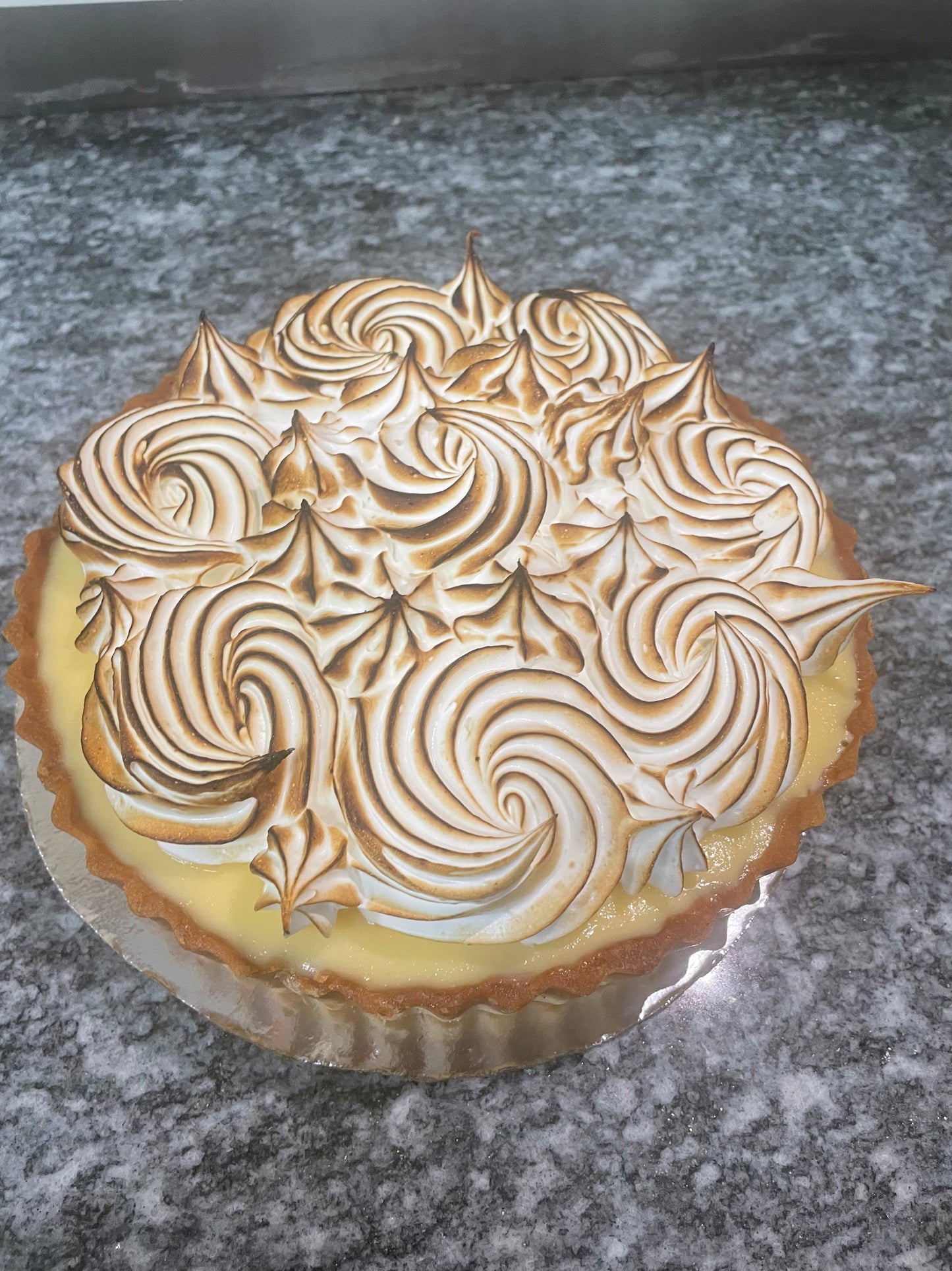 Lemon Meringue cream Tart 8inch