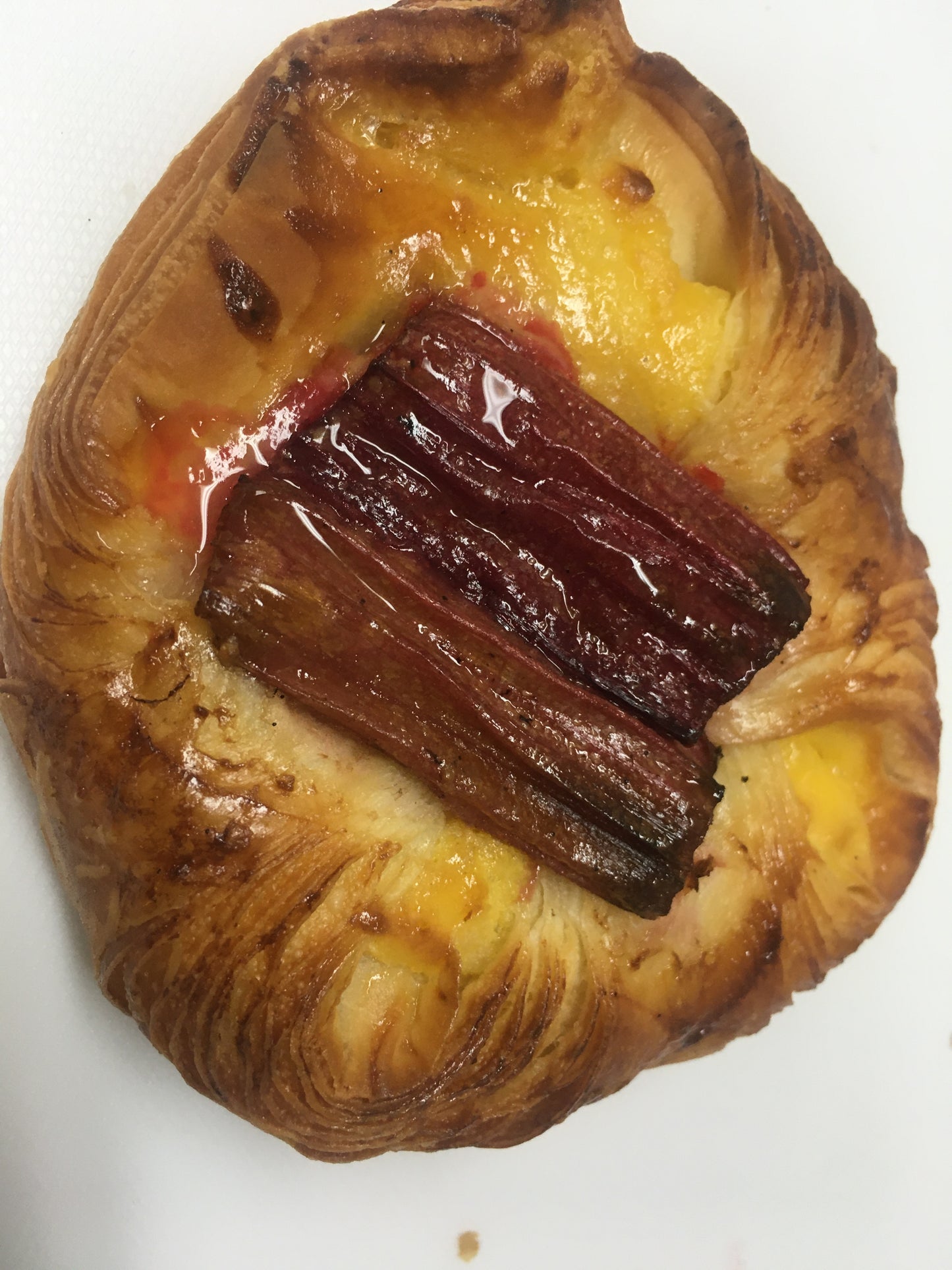 Rhubarb Danish