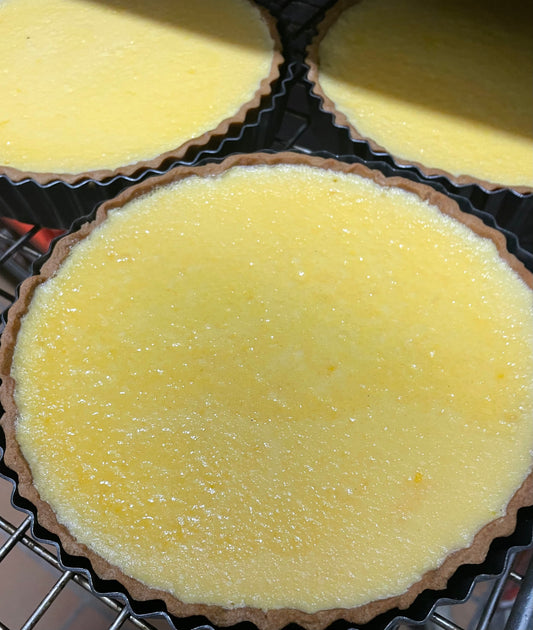 Lemon cream tart